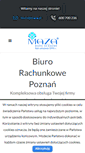 Mobile Screenshot of biurorachunkowemaza.pl